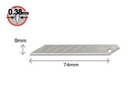 Olfa SAB-10 30 Degree Angled Blades