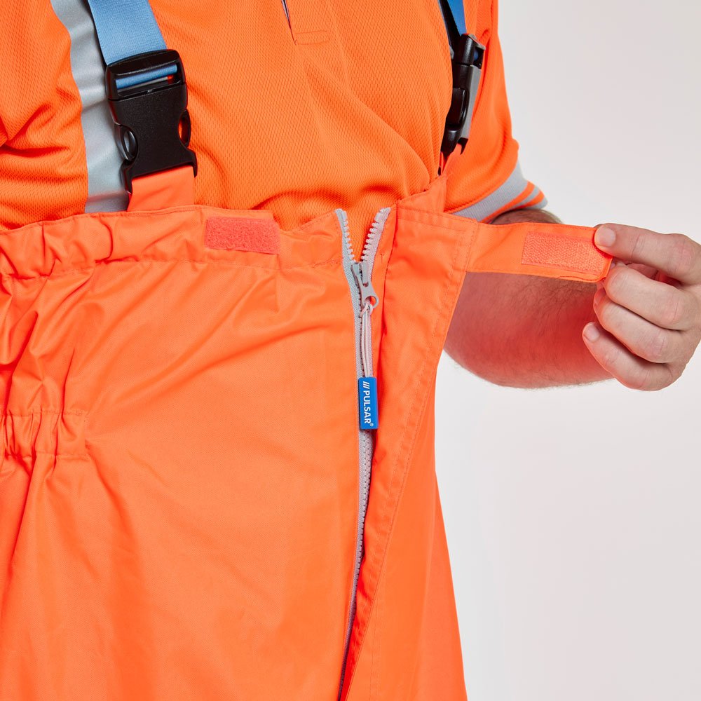 PULSAR&reg; Protect Waterproof Salopettes Orange  - Recycled Content