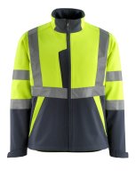 MASCOT KIAMA SAFE LIGHT CLASS 2 HI VIS SOFTSHELL JACKET