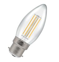 Landlite LED Filament Candle Lamp 4W Warm White