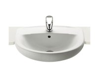 ROCA LAURA 510 SEMI RECESSED BASIN 1 TAPHOLE 32739E000