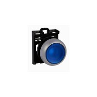 Eaton Illuminated Pushbutton Flush Blue 216931 M22-DL-B