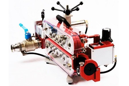 V3 Faserblasmaschine für Kabel Ø 2,4-16mm Kanal Ø 7-50mm, für JetLogger vorbereiteter