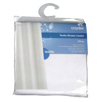 Luxury Shower Curtain  White