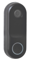 DOORBELL CONNECT, WIFI, Camera, 2-way audio, IP44, Black