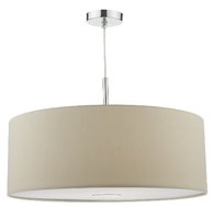 Ronda 60cm 3 Light Pendant Ecru, Compelte with Diffuser | LV1802.0091
