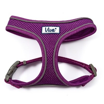 Ancol Viva Comfort Mesh Dog Harness Purple 28-40cm