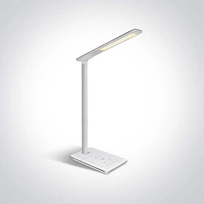 One Light White Table Lamp LED 5W CCT Adjustable Dimmable