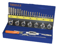Terrax Ruko Tap & Die Thread Cutting Set 31Pc M3 to M12