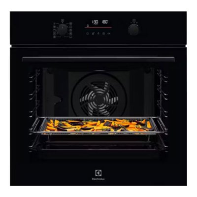 Electrolux Multifunction Pyroclean Oven - Black | EOM6P46K