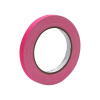 PRO-Gaff 3170 Pink Fluorescent Cloth Gaffer Tape - 12mm x 23m
