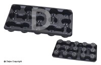 10x15 NEXTRAY+HOLES (4) DESCH BLACK PS_38 PACK (35 PER PALLET)