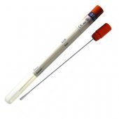 Swab Aluminium Shaft Cotton Mini TipTube Pk 100