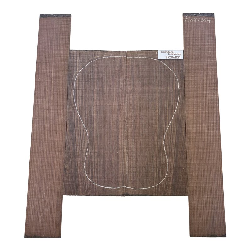 Guitar back and sides Indian Rosewood Jumbo  - No 04