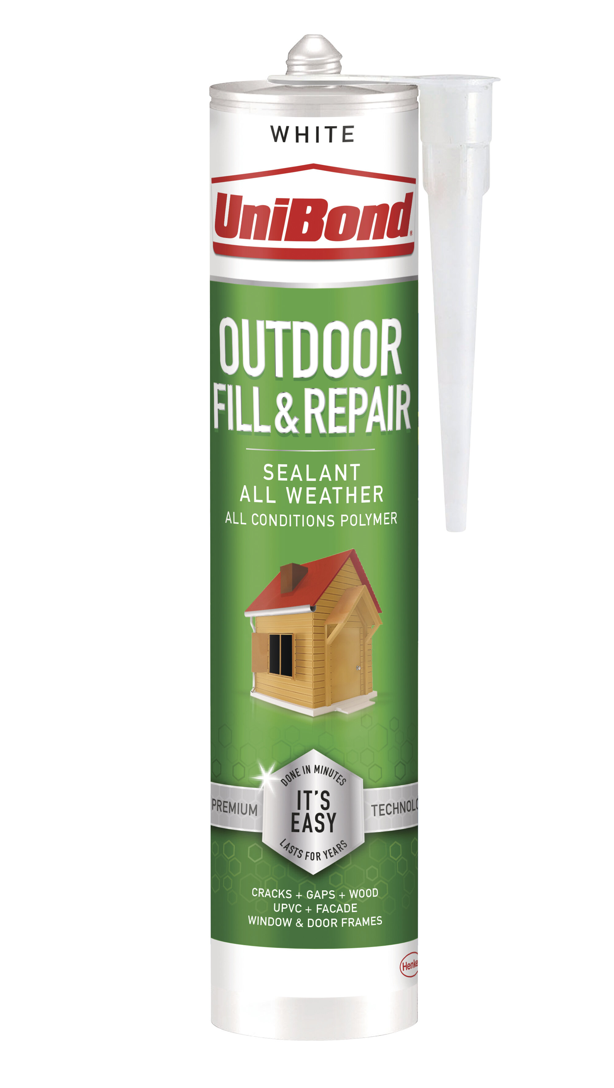 UNIBOND OUTDOOR FILL & REPAIR WHITE 389G