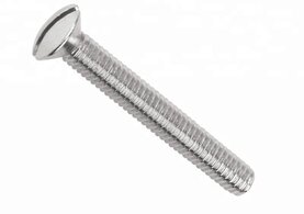 Slotted Raised Countersunk Head Screw