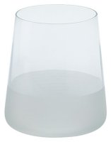 White Frosted Tumbler 380ml Carton of 6