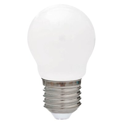 4W LED Fancy Round Dimmable Lamp with Edison Screw Base 2700k