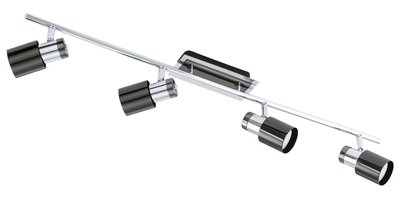 Eglo Davida 4 Light LED Spotlight Bar Gunmetal