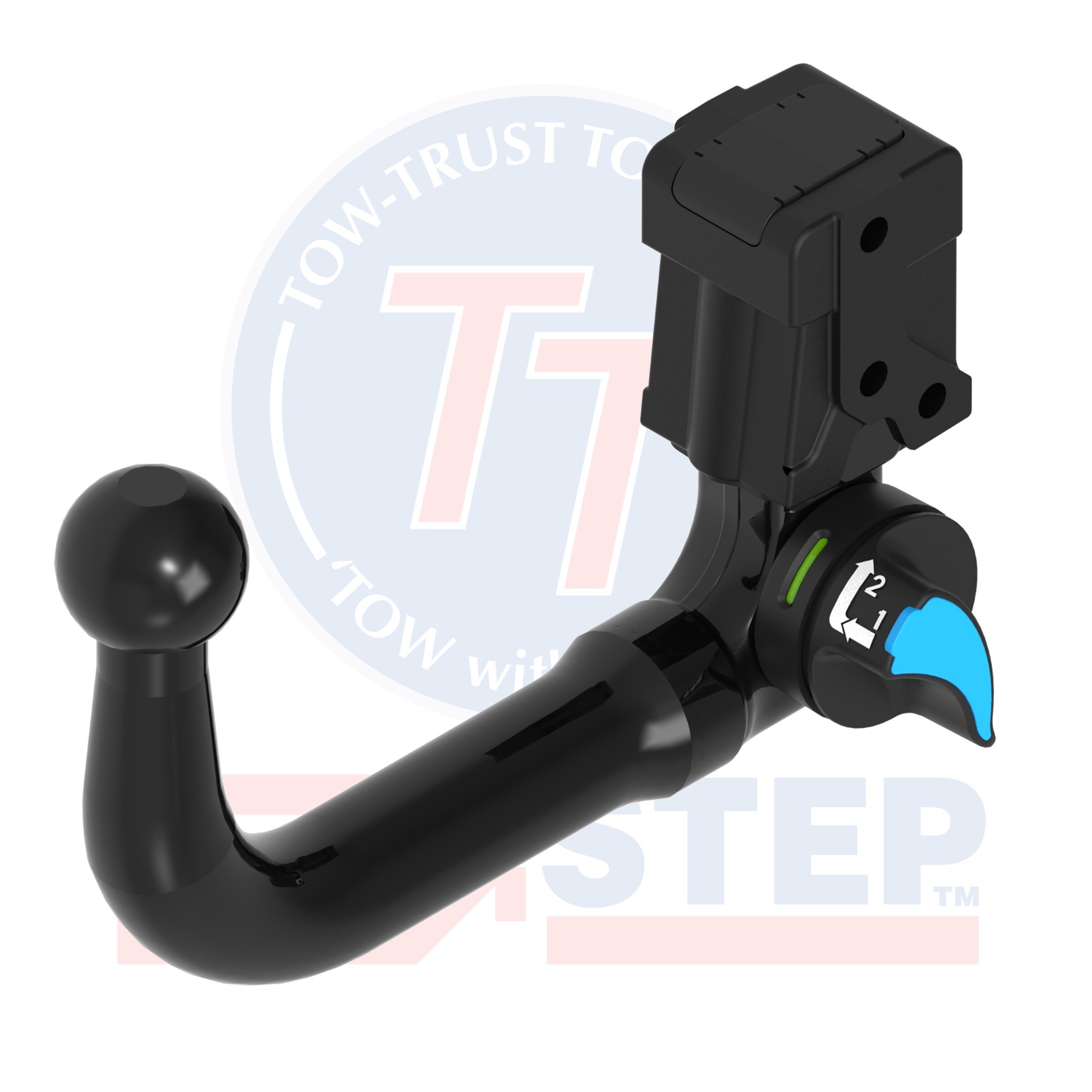 Jeep Wrangler 4X4 2007-2018 Detachable Swan Neck (Not AdBlue)