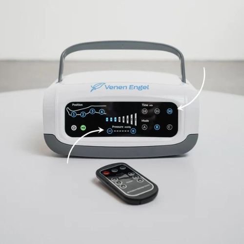 Venen Engel 4 Premium Massager has different programs that can be controlled by the users by a remote.