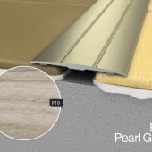 WRG1 1800mm Flat Adhesive Profile P19 Pearl Grey