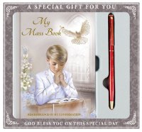 Confirmation Gift Set/Boy Book & Pen   (F575)