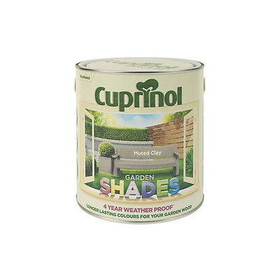 Cuprinol 2.5ltr Garden Shades Muted Clay
