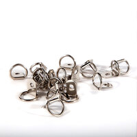 D-Rings, One Hole (Box of 500)