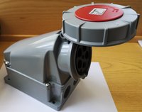 IP67 Wall Mounted Socket 5P -63A 415V