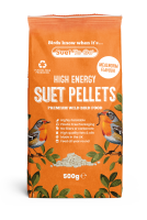 Suet to Go High Energy Suet Pellets Mealworm 500g x 6