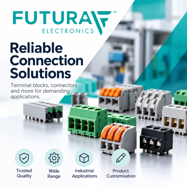 Terminal Blocks from Futura Electronics: Reliable Connections for Every Application