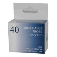 40 disposable probe covers designed for the Radiant TH809 Tympanic Thermometer.