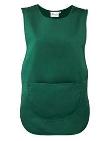 Tabbard Front pocket & Side snap fastening