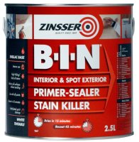 Zinsser B-I-N Primer Sealer 2.5Ltr
