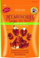 Pet Munchies Dog Treats - Duck Twists 80g x 8