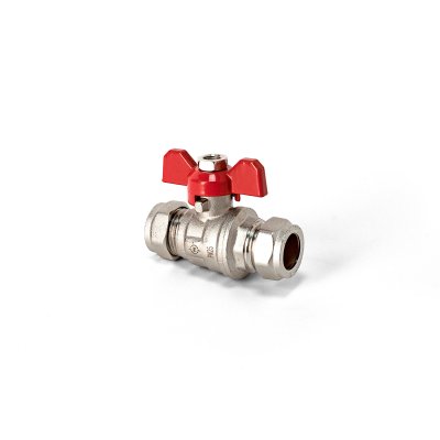 Trade-Tec 22mm Butterfly Handle Ball Valve TR22BBV