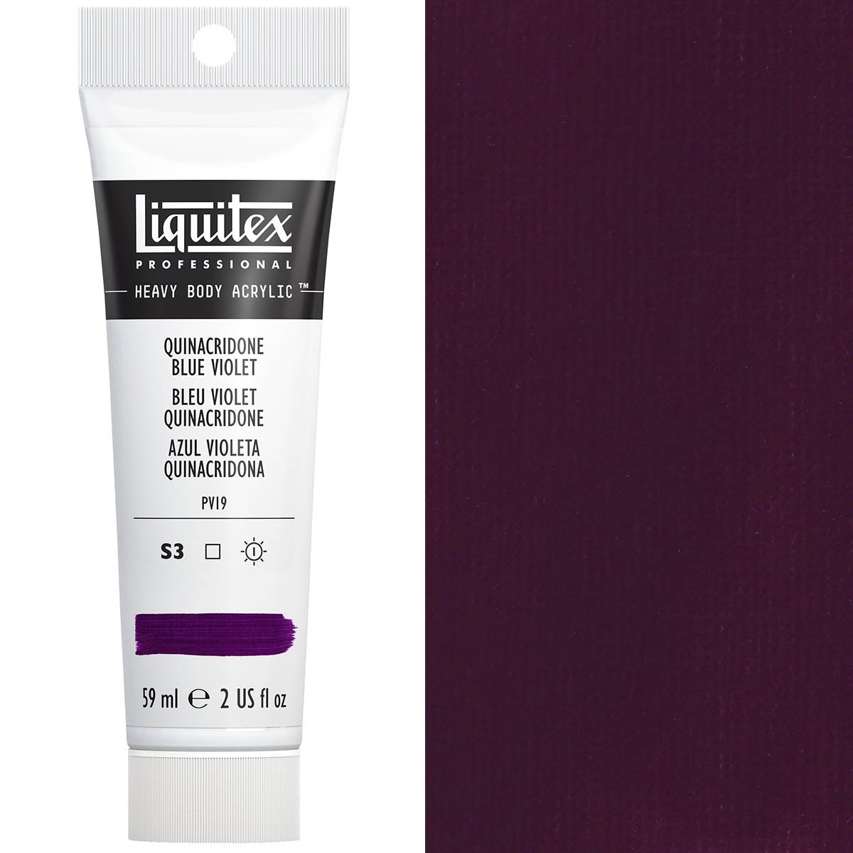 Liquitex - Heavy Body - 59ml Quinacridone Blu - Series 3