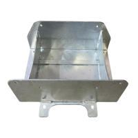 ELECTRIC WINCH AND BATTERY HOLDER WELDMENT