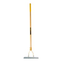 True Temper Thatching Rake Long Wood Handle - Topline Bolands | Home ...