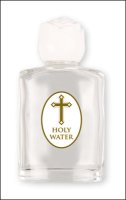 Glass Holy Water Bottle/2 3/4 inch   (3159)