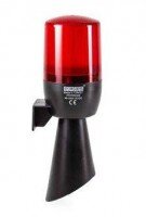 IT070R024Z Signalling Device IP65 12-24V AC/DC LED, With Buzzer Red