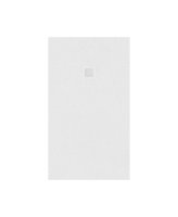 SLATE WHITE 1400X800MM RECTANGULAR SHOWER TRAY & WASTE