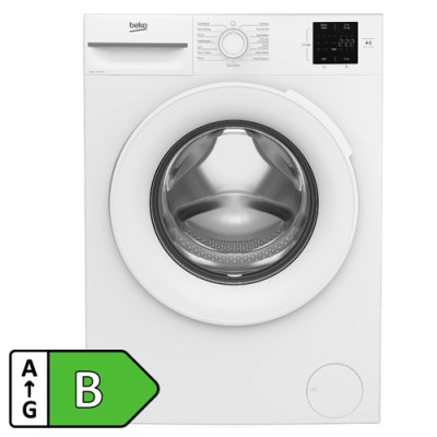 Beko 8kg 1200 Spin Washing Machine - White | BM1WT3821W 1