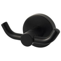 KOSMOS DOUBLE HOOK MATT BLACK (HACEKA KOSMOS)