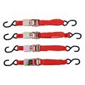 4pce 1" x 15" Ratchet Tie Down Set