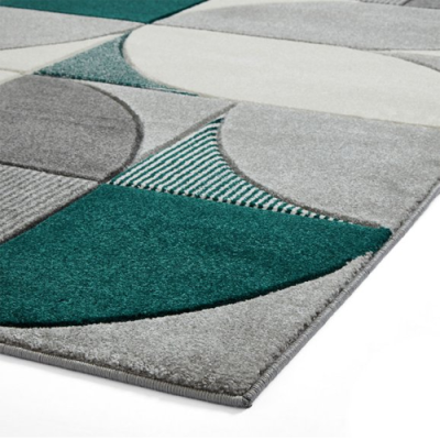 Matrix MT63 Grey/Green Rug 1