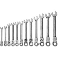12 Pc Flexible Ratcheting Wrench Set