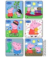 Medibadge Peppa Pig Stickers 75pk - DMI Ireland's Leading Dental Supplier - Next Day Delivery