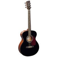 Brunswick Grand Auditorium Acoustic Guitar, Black Gloss